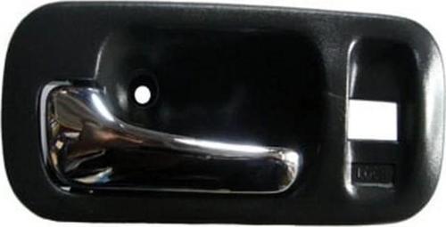 1997-2001 Honda Crv Arka Kapı İç Açma Kolu Sol Gri (Elceği Nikelajlı) (Kilitli Tip)  (Adet) (Oem No: