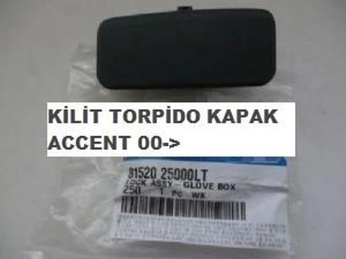 Kilit Torpido Kapak Accent 00- Hyundaı Accent (Oem No: 1202Ktk2002523)
