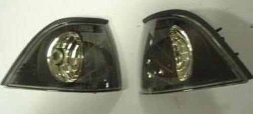 1991-1998 Bmw 3 Serisi Coupe- Modifiye Ön Sinyal Siyah Sağ-Sol Set 2 Parça (Tyc) (Adet)