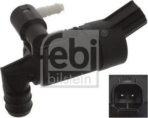 Cam Su Fıskiye Motoru Ön Focus 10 - Sonrası Çift Cıkış (Adet) (Oem No:Bv6117K624Bb)