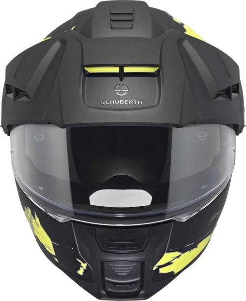E2 Atlas Yellow Çene Açılır Kask