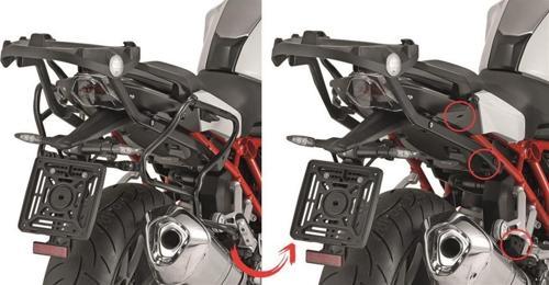 PLXR5117 BMW R1200R - R1200RS (15-18) - R1250R (19) - R1250RS (19) Yan Çanta Taşıyıcı