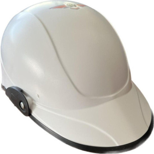 Motosiklet Kaskı Jokey Model Beyaz Camsız