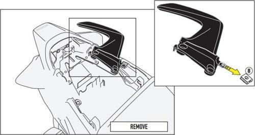 1132KIT HONDA VFR 800 F (14-20) Yan Çanta Taşıyıcı Bağlantı Kiti