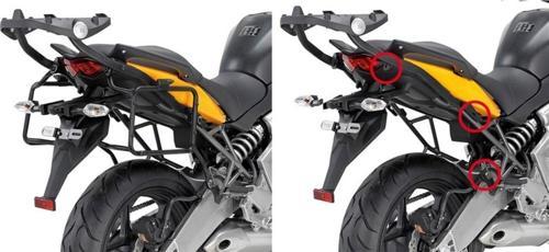 PLR450 KAWASAKI VERSYS 650 (10-14) Yan Çanta Taşıyıcı