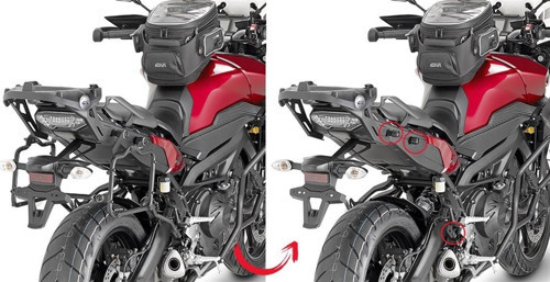 PLR2122 YAMAHA TRACER 900 (15-17) (15-17) Yan Çanta Taşıyıcı