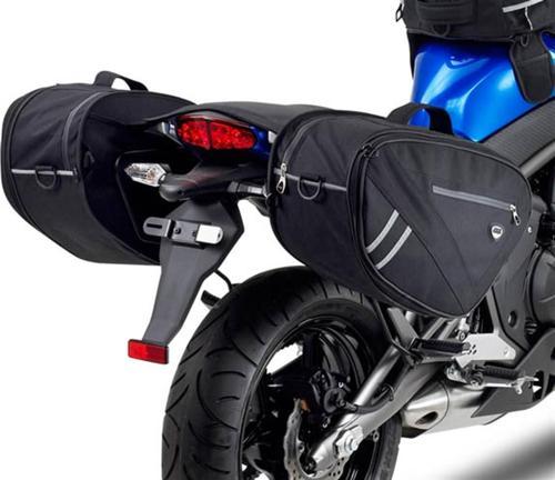TE266 Kawasaki Er-6N - Er-6F (09-11) Yan Kumaş Çanta Taşıyıcı