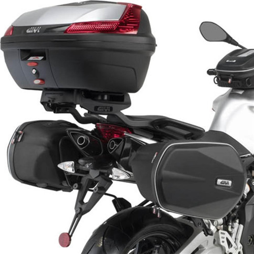 TE6702 Aprilia Shiver 750 (10-16) Yan Kumaş Çanta Taşıyıcı