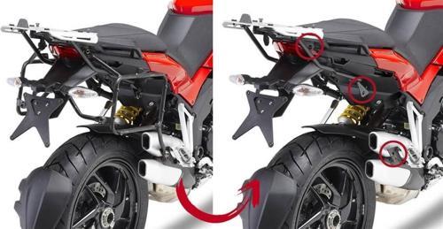 PLR7401 DUCATI MULTISTRADA 1200 (10-14) Yan Çanta Taşıyıcı