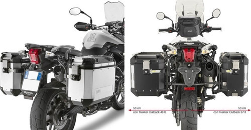 PL6401CAM TRIUMPH TIGER 800 - 800XC - 800XR (11-17) Yan Çanta Taşıyıcı