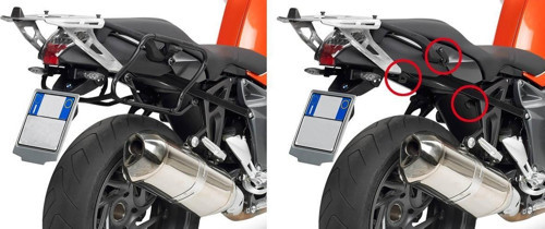 PLXR691 BMW K 1200R (05-08) - K 1300R (09-16) Yan Çanta Taşıyıcı