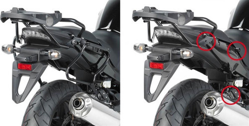 PLXR208 HONDA CBF 1000 - CBF 1000 ST (10-14) Yan Çanta Taşıyıcı