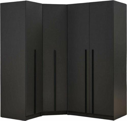 Corner 3 Çekmeceli 200 Cm Köşe Dolap / Gardrop