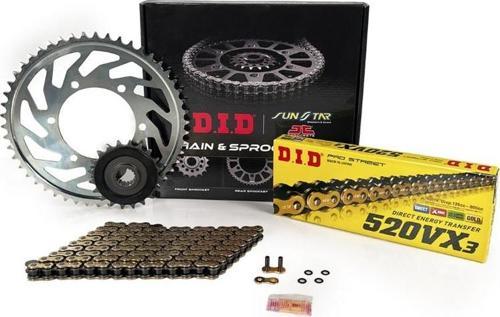 Dıd Zincir Dişli Seti Gold 520vx3 Yamaha Xj6 Dıverson F 2009-2015 (jtf1595-16t - Jtr305-46t 520vx3 G