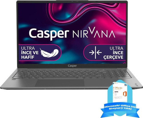 Nirvana X600 Ryzen5-7430U 32GB 1TB SSD 15.6" W11H Laptop X600.7430-DF00P-G-F