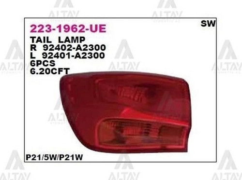 Stop Lambası Ceed 2012-2018 Sw Dış Sol (1 Adet) (Oem No: 92401-A2300)