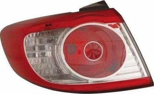 Stop Lambası Sag Beyaz-Kırmızı - P21/5W/Py21W Kore Santa Fe Benzın-Dızel 2009-2012 (Oem No: 924022B5