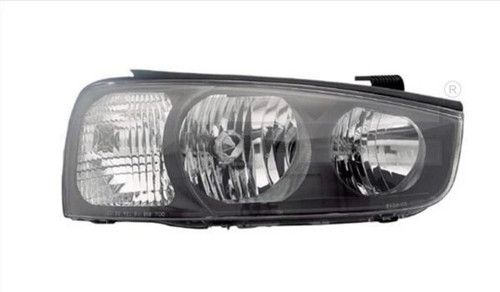Elantra 2000 2006 Far Sağ Elektrikli Siyah Motorlu H7 H1 (Oem No:921022D110)