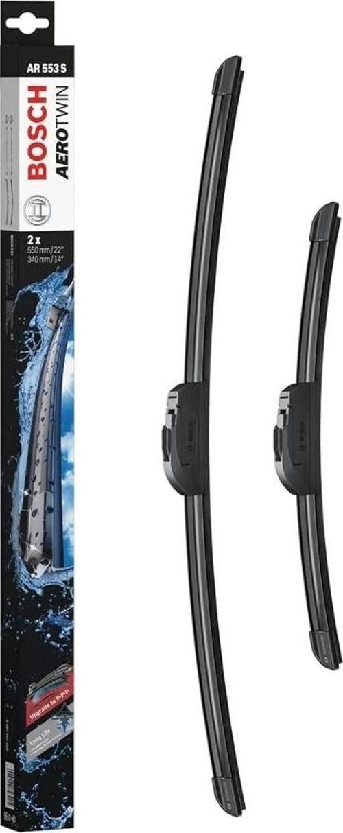 Sılecek Süpürgesı Ön Takım Aerotwin Silecek Seti - 550 / 340 Mm Kore Tüm Modeller/Getz Bm 2000- (Oem