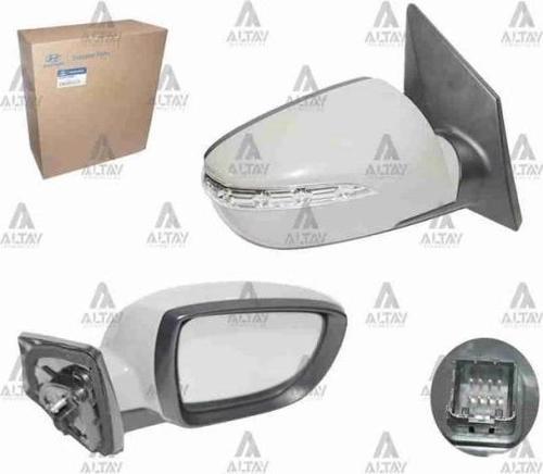 Ayna Dış Dikiz İx35 2010-2015 Elektrikli Sinyalli Isıtmalı Otomatik Katlanır Sağ (1 Adet) (Oem No: 8