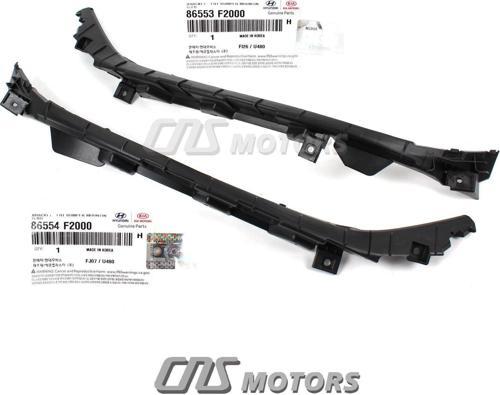 Tampon Bağlantı Braketi Elantra Ön 16-18 Sağ (Far Altı) (Oem No: 86554-F2000)