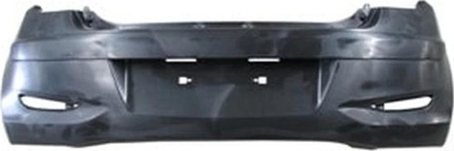 2011-2012 Hyundai I10 Arka Tampon Siyah (Reflektör Delikli) (Adet) (Oem No:866110X220)