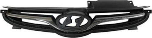 2014-2015 Hyundai Elantra Ön Panjur Siyah Nikelaj-Kaplamalı (Logosuz) (Fpı) (Adet) (Oem No:863503X70