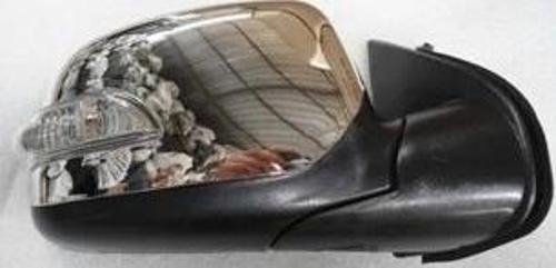 Isuzu D Max- Pıck Up- 07/12; Kapı Aynası Sağ Elektrikli 3+2 Pinli Kısa Sinyalli Nikelaj Kapaklı (Oem