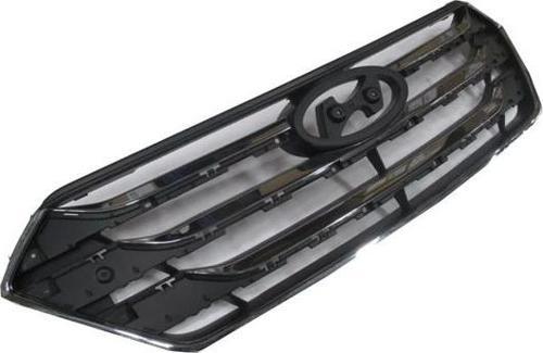 Hyundaı Santa Fe- 13/15; Ön Panjur Nikelaj Kaplamalı (Tyg) (Oem No: 86351-2W000)