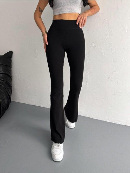 Bersh Açık Gri İspanyol Paça Pantolon / İspanyol Paça