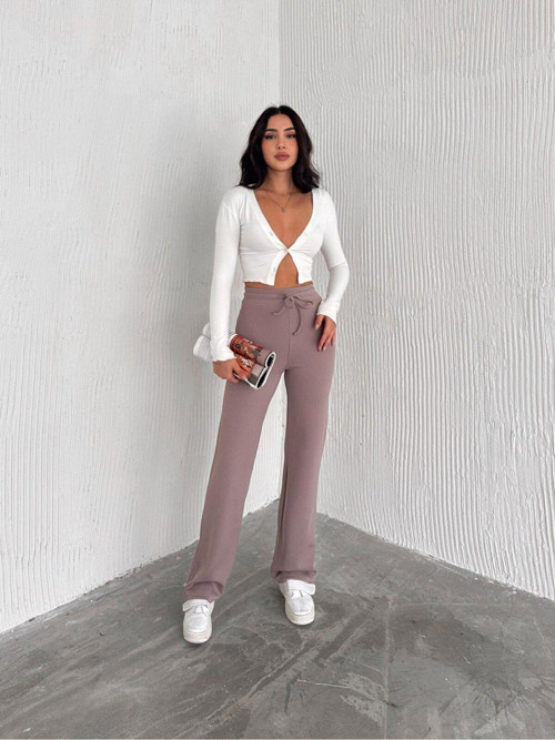 Fitilli Günlük Comfortable Pantolon-Eşofman