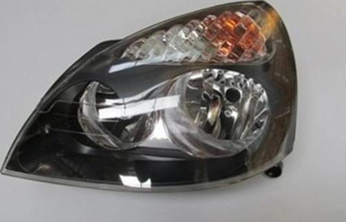 2002-2006 Renault Clio Sdhb Far Lambası Sol Elektrikli-Motorsuz Siyah 5Fişli (H1-H7) (Ayfar) (Adet) 
