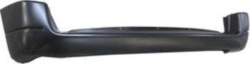 2003-2009 Peugeot Partner Arka Tampon Siyah Nikelaj Kaplamasız (Adet) (Oem No:7410Cf)