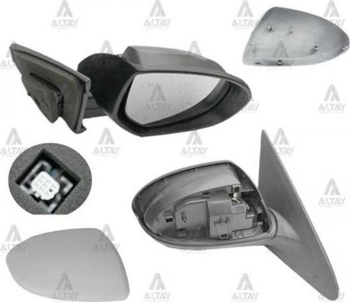 Dış Dikiz Aynası Mazda 3 2009-2013 Elektrikli Isıtmalı Otomatik Katlanır Sağ (Oem No:Bcd2-69-12Zd) (
