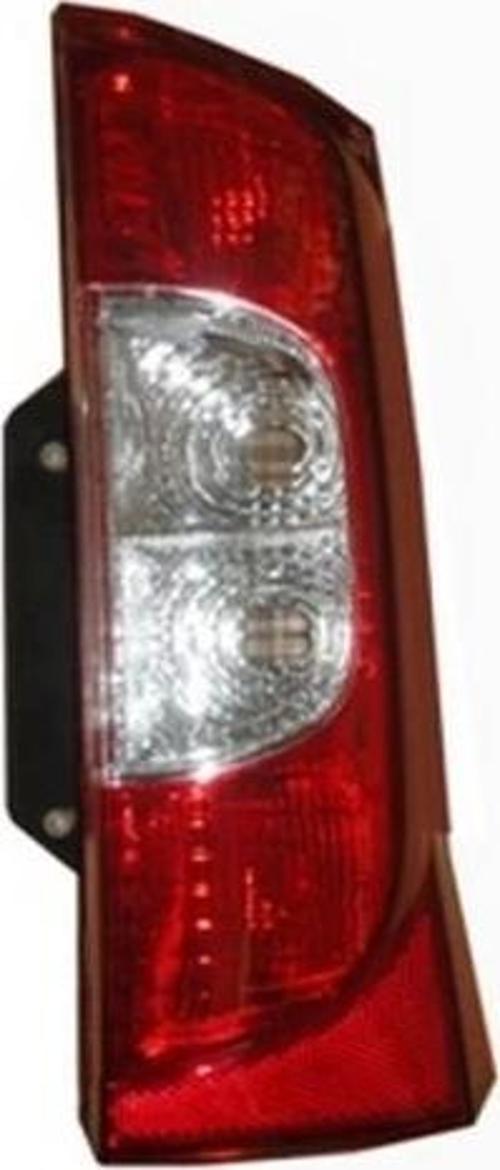 2008-2017 Peugeot Bipper Stop Lambası Sağ Kırmızı-Beyaz (Bagaj Kapağı Yana Açılan Tip) (Pleksan) (Ad