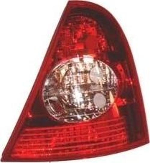 2002-2006 Renault Clio Hb Stop Lambası Sağ (Kırmızı-Ortası Beyaz) Duysuz (Pleksan) (Adet) (Oem No:82