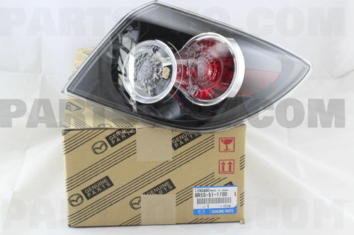 Stop Lambası Dıs Sag Sıyah Japon Mazda 3 (Bk) Hb Benzin 06-08 (Oem No: Br5S-51-170D)
