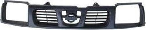 1997-2002 Nissan Skystar Pıck Up- D22- Ön Panjur Koyu Gri (Uzun Tip) (My) (Adet) (Oem No:623103S800)