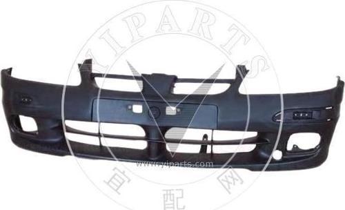 2000-2003 Nissan Almera N16 Sd-Hb- Ön Tampon Siyah (Sis-Bant Delikli) (Tw) (Adet) (Oem No:62022Bn125
