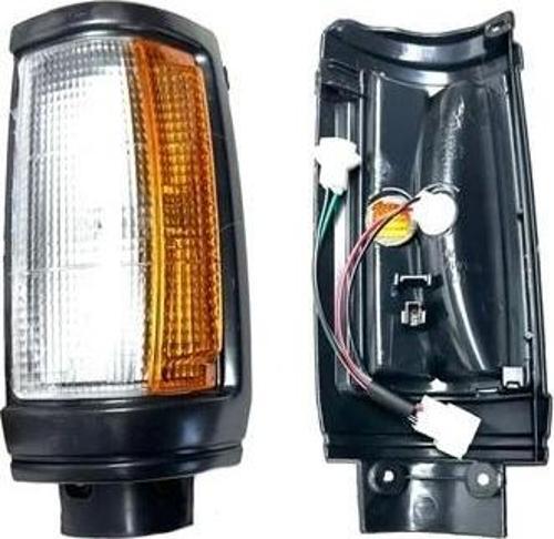 Sınyal Lambası Sol Sıyah / 12V5W (Duy+Ampul) Japon L200 Dızel 96-98 (Oem No: Mb527089)