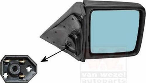 Mercedes 124 201 1986 1995 Dış Dikiz Aynası Sağ Elektrıklı Kapaklı  Cam Dahıl (Oem No:A1248106816)