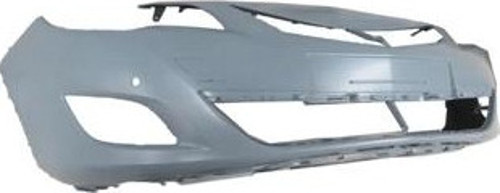 Opel Astra- J- Sd/Hb- 10/12; Ön Tampon Gri (Astarlı Far Yıkamasız/Sensör Delikli) (Eurobump) (Oem No