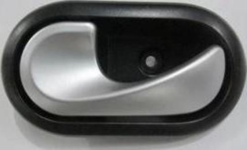 Renault Clıo- 2- Sd/Hb- 05/08; Ön Kapı İç Açma Kolu Sol Siyah (Elceği Gümüş Gri) (Oem No: 8200174075