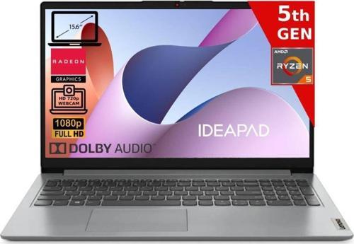 Ideapad 1 15ALC7 Amd Ryzen 5-5500U 8gb 256GB SSD Amd Radeon Graphics 15.6 Fhd Freedos 82R400S7TX Dizüstü Bilgisayar