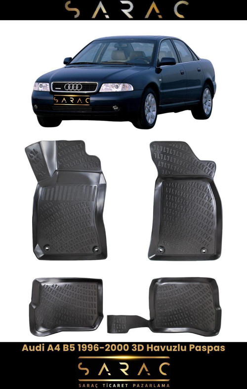 Audi A4 1997 Model 3D Havuzlu Paspas