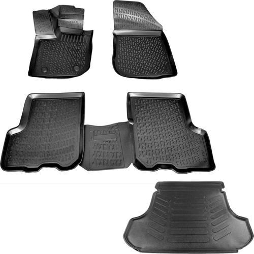 Dacia Logan Mcw 3D Havuzlu Paspas + 3D Bagaj Havuzu 2013-2020 Arası Marka