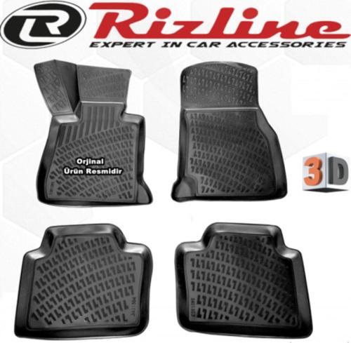 Bmw E90 3D Paspas Havuzlu 3 Serisi Sedan 2005 - 2013 Arası Siyah 4 Lü Set