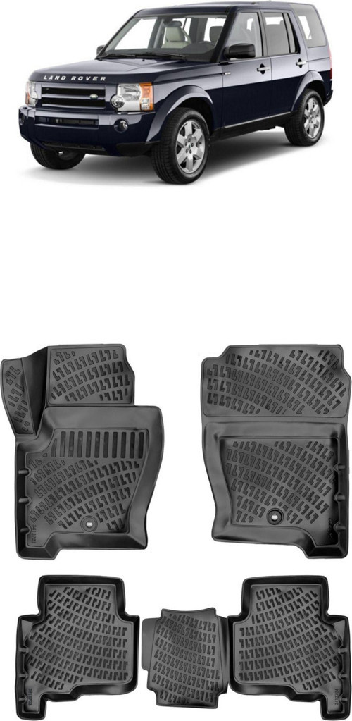 Land Rover Discovery 3 2004-2009 3D Havuzlu Paspas