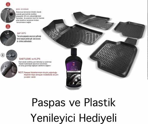 Toyota Land Cruiser Prado J150 2009 Sonrası 3D Havuzlu Paspas ( Hediyeli Ürün )