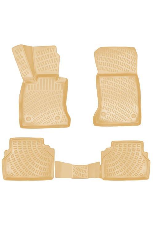 Bmw 5 Serisi E39 2001 Araca Özel Tasarım 3D Havuzlu Bej Paspas